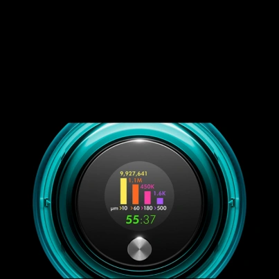 LDC Displej vysávača Dyson V15™ Detect Absolute vám podá aktuálne informácie.