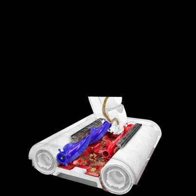 Cyklus samočistenia pripraví čistič Dyson WashG1™ na prácu už za 140 sekúnd.