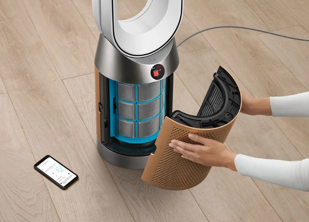 Dyson čistička vzduchu funkcie.