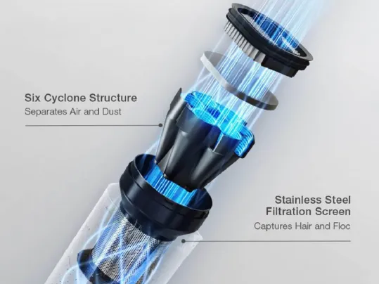 DEEBOT T30S COMBO COMPLETE poteší prítomnosť vylepšeného 4-stupňového filtračného systému s HEPA H13 filtrom