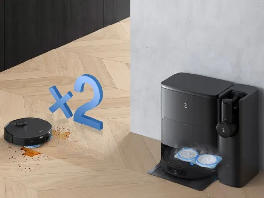 Vďaka technológii Deep Mopping detekuje vysávač DEEBOT T30S COMBO COMPLETE BLACK silne znečistené miesta, ktorým následne venuje náležitú starostlivosť.