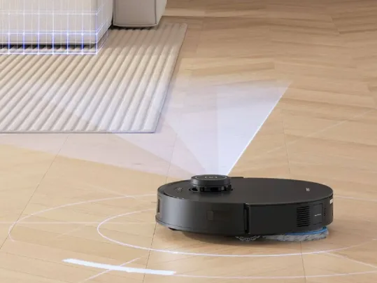 Rýchle a presné mapovanie TrueMapping 2.0 dokáže DEEBOT T30S COMBO COMPLETE mimoriadne presne zmapovať až 100 m<sup>2</sup> len za 6 minút.