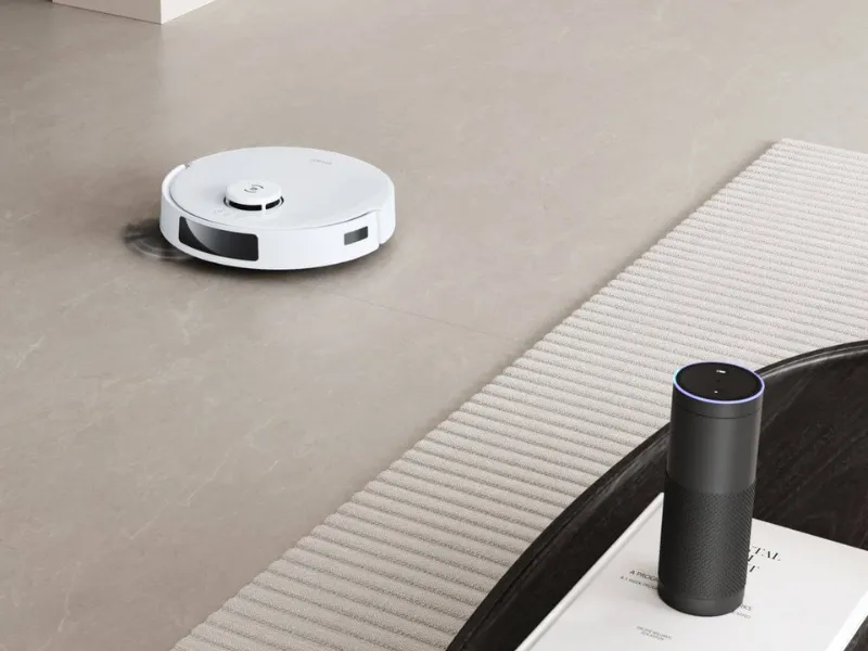 Stačí jeden príkaz a hlasoví asistenti Google Assistant a Amazon Alexa vysávača ECOVACS Deebot N20 White sa postarajú o zvyšok.