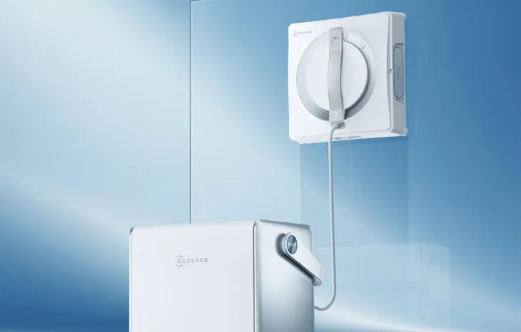 Účinné a perfektné čistenie okien pomocou robotického čističa okien WINBOT W2 PRO OMNI WHITE