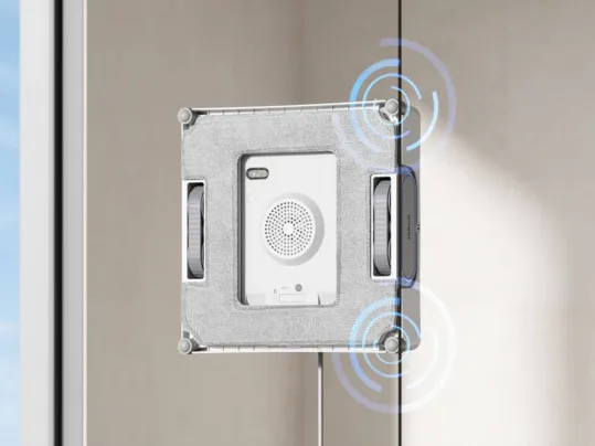 WINBOT W2 PRO OMNI má smart ochranu pred pádom