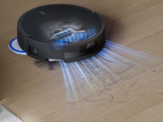Technol&oacute;gia ZeroTangle 2.0 zn&iacute;žuje namot&aacute;vanie vlasov na 0 vďaka čomu v&aacute;m odpad&aacute; pr&aacute;cne čistenie kefy robotick&eacute;ho vys&aacute;vača ECOVACS DEEBOT T50 MAX PRO OMNI.