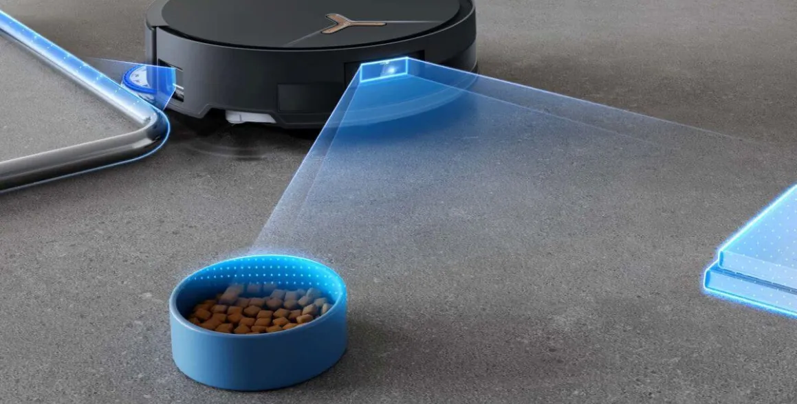 Spoľahnite sa na technol&oacute;giu AIVI&reg; 3D 3.0, ktor&aacute; prin&aacute;&scaron;a revol&uacute;ciu vo vyh&yacute;ban&iacute; sa prek&aacute;žkam vďaka čomu vys&aacute;vač ECOVACS DEEBOT T50 MAX PRO OMNI vyčist&iacute; priestor okolo nich bez zav&aacute;hania.