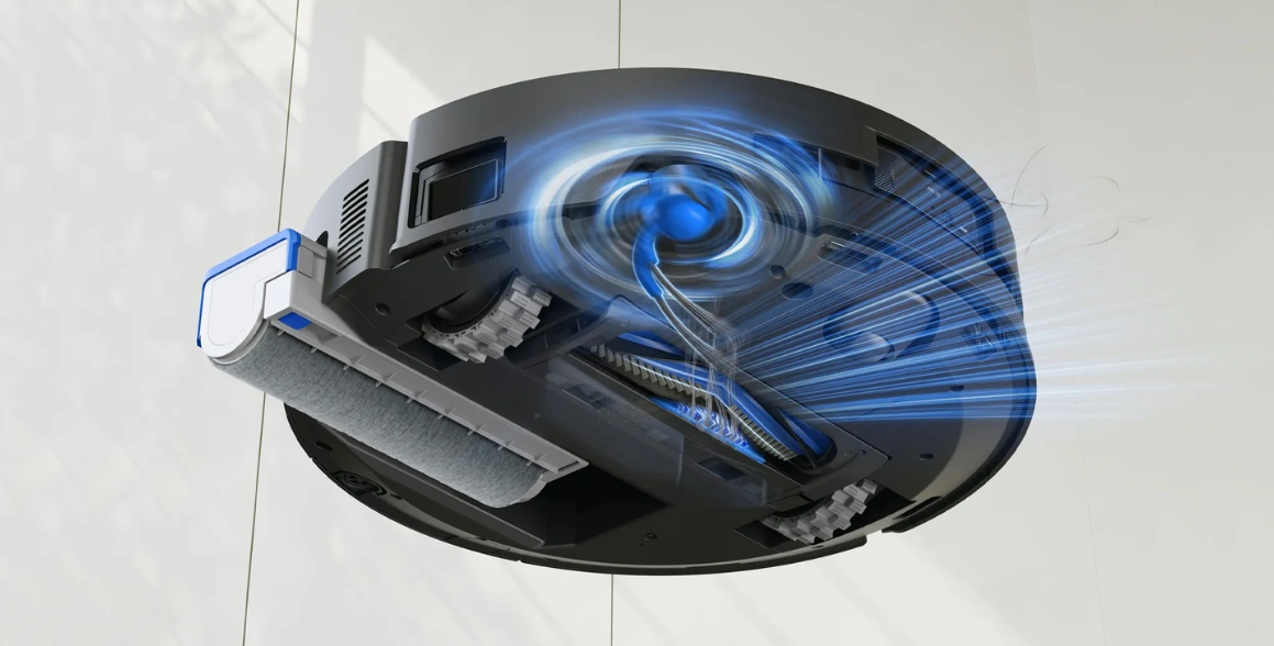 Spoľahnite sa na ECOVACS DEEBOT X9 OMNI, ktor&eacute;ho mop a bočn&aacute; kefka dosiahne vďaka technol&oacute;gii TruEdge&trade; 2.0 až 0 mm od okraja stien.