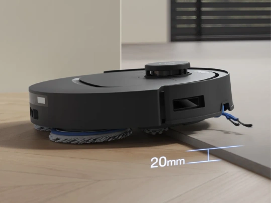 Výkonné hnacie kolesá s vysokou trakciou a inteligentná navigácia umožní vysávaču DEEBOT T30C OMNI bez problémov zdolať prekážky s výškou až 20 mm, vďaka čomu sa pri čistení nevynechá žiadna miestnosť.