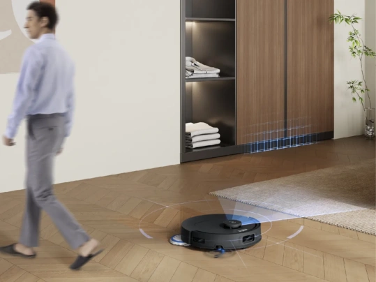 Robotický vysávač ECOVACS T30C OMNI si sám pomocou presného mapovania TrueMapping 2.0 zmapuje vašu domácnosť.