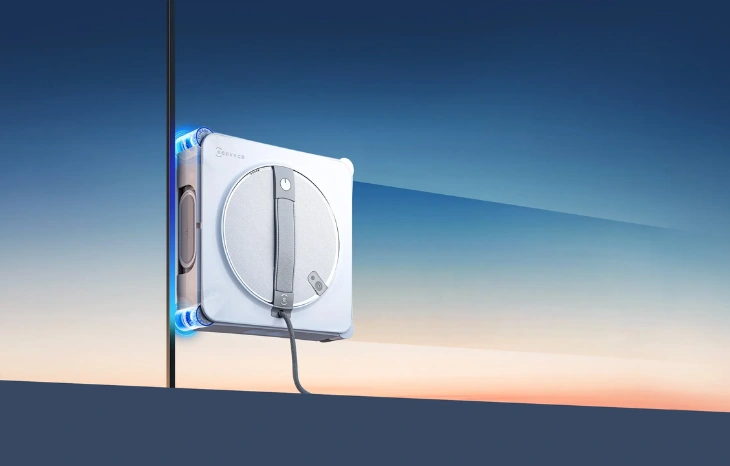 Robotický vysávač ECOVACS WINBOT W2S je vašim vytúženým pomocníkom, ktorý sa postará o čitotu okien za vás.