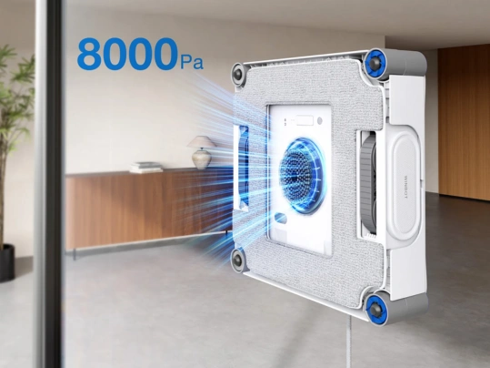 Robotický čistič okien ECOVACS WINBOT W2S je najbezpečnejším robotickým čističom okien na trhu