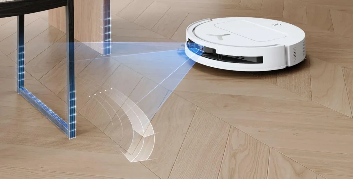 Spoľahnite sa na technol&oacute;giu TrueDetect 3D 3.0, ktor&aacute; prin&aacute;&scaron;a revol&uacute;ciu vo vyh&yacute;ban&iacute; sa prek&aacute;žkam vďaka čomu vys&aacute;vač DEEBOT T50 OMNI Gen3 vyčist&iacute; priestor okolo nich bez zav&aacute;hania.