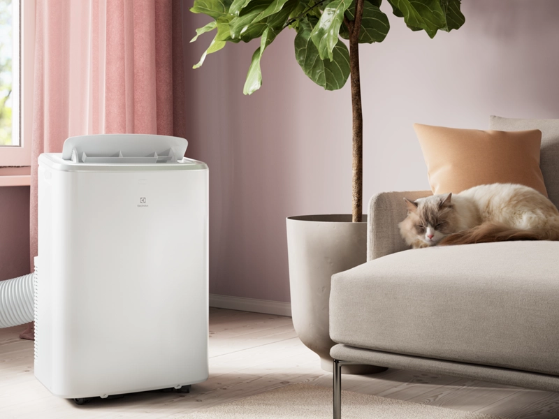 Electrolux EXP34U339CW tichá prenosná klimatizácia.