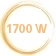 ikona príkon 1700 W