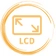 ikona lcd displej