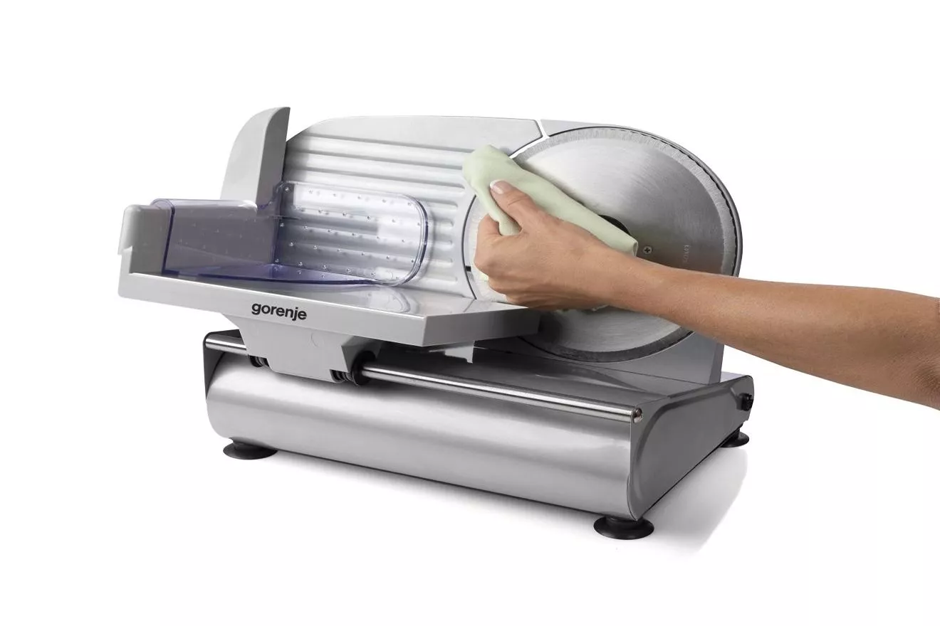 Elektrický krájač Gorenje sa ľahko čistí
