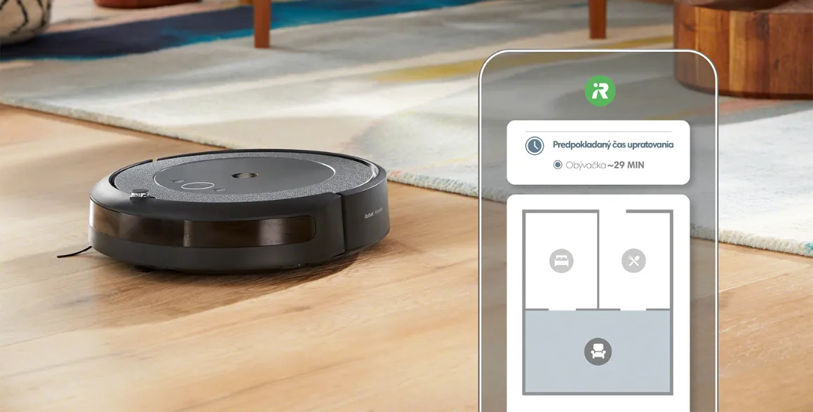 Prenechajte kontrolu nad upratovan&iacute;m vys&aacute;vaču iRobot Roomba Combo i5, ktor&yacute; sa vďaka pokročil&yacute;m funkci&aacute;m mapovania a navig&aacute;cie r&yacute;chlo nauč&iacute; rozloženie va&scaron;ej dom&aacute;cnosti.