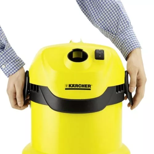 Mokro-suchý vysávač Kärcher WD 2 Plus V-12/4/18 disponuje systémom Push & Pull.