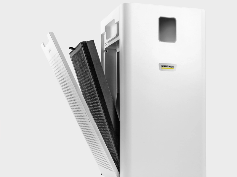 K%C3%A4rcher_AF30 dvojitý systém prúdenia vzduchu