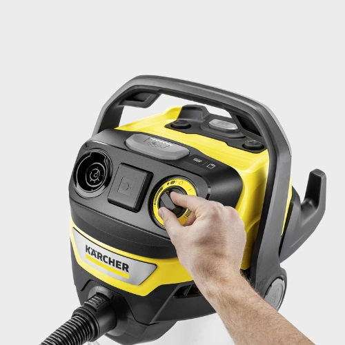 Viacúčelový vysávač Kärcher WD 7 Control P S 30/6/35/T disponuje reguláciou výkonu Power Control.