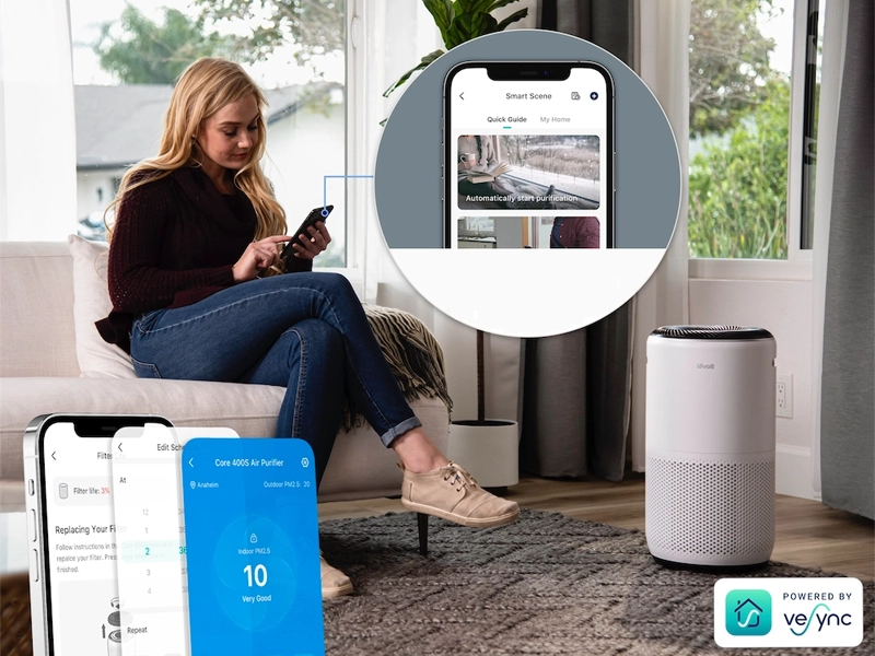 Levoit_Core_400S_aplikacia