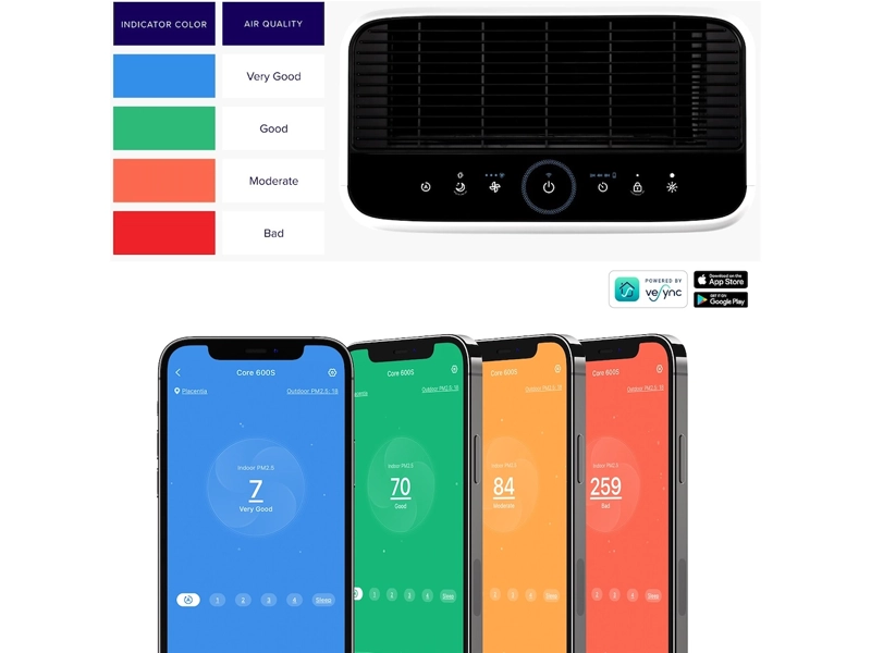 Levoit_Vital_100S_Pro_aplikacia