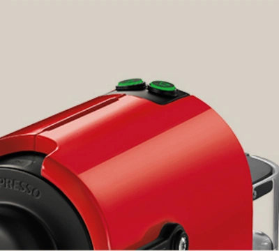 Automat de cafea cu capsule Nespresso Inissia Ruby Red cumpăra la preț