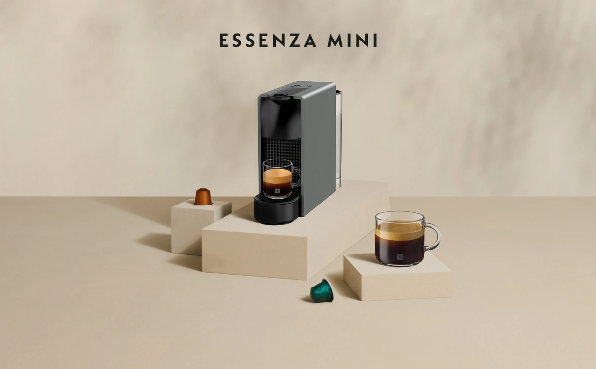 The Nespresso Essenza Mini XN110B10.