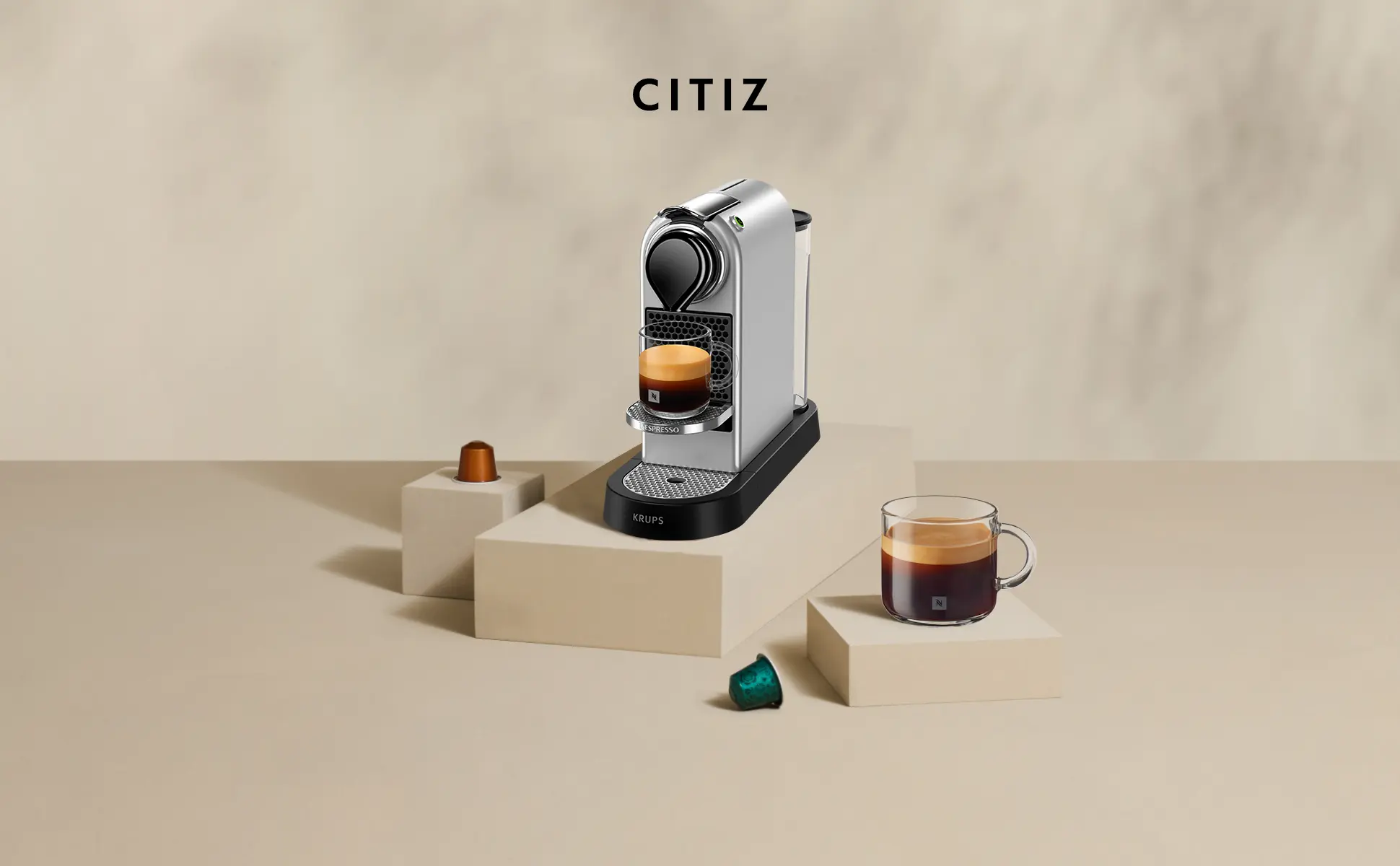 Toto je Nespresso KRUPS XN741B10