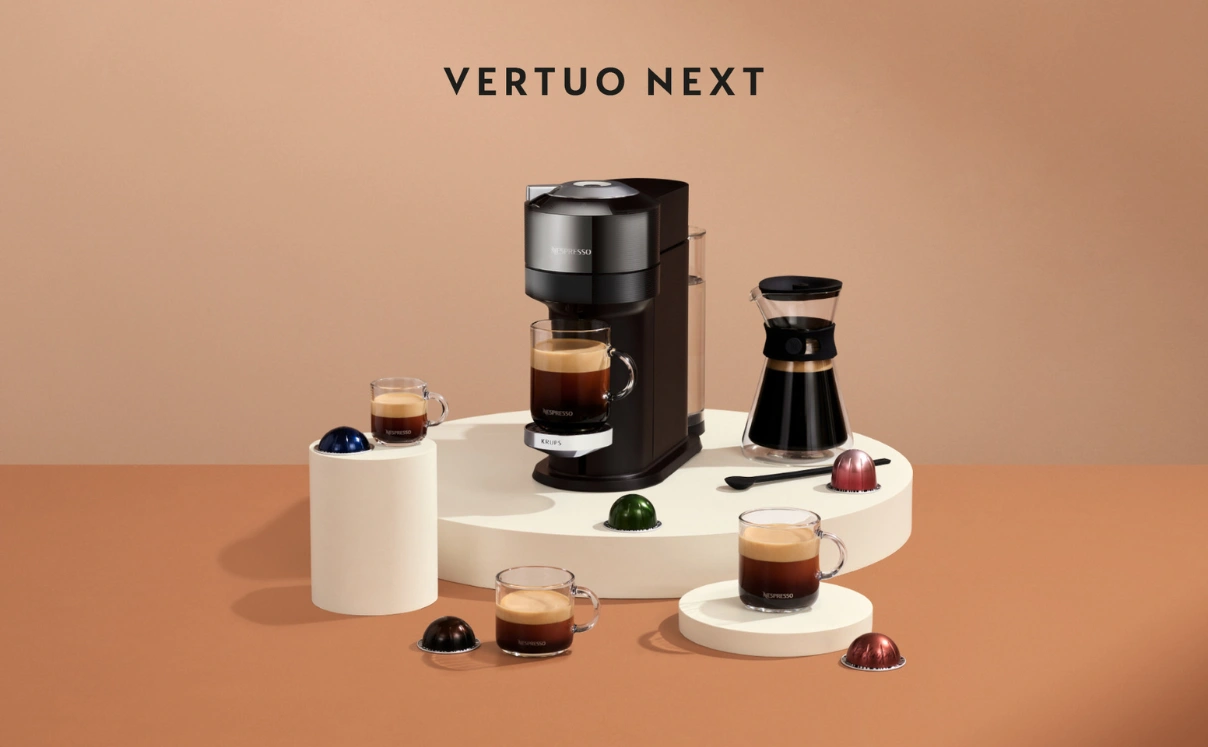 Titulok Nespresso Vertuo Next XN910C10.