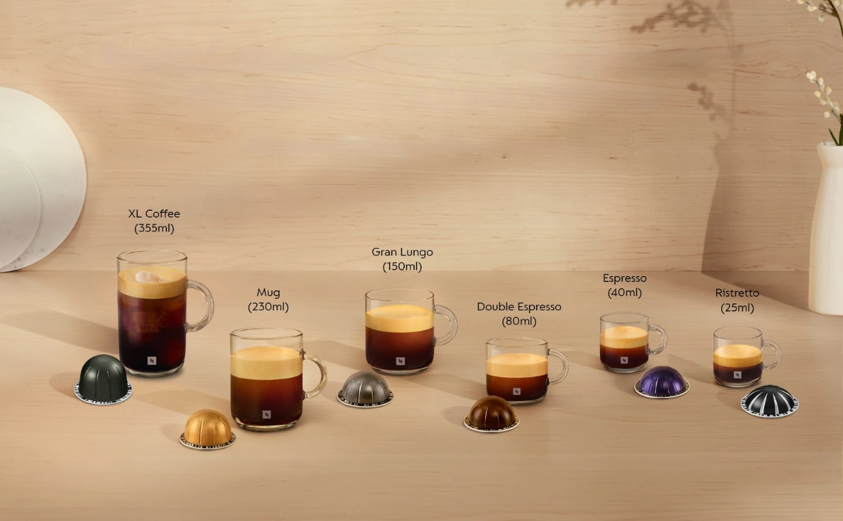 S k&aacute;vovarom Nespresso Vertuo Pop obajv&iacute;te najlep&scaron;ie k&aacute;vove plant&aacute;že sveta.