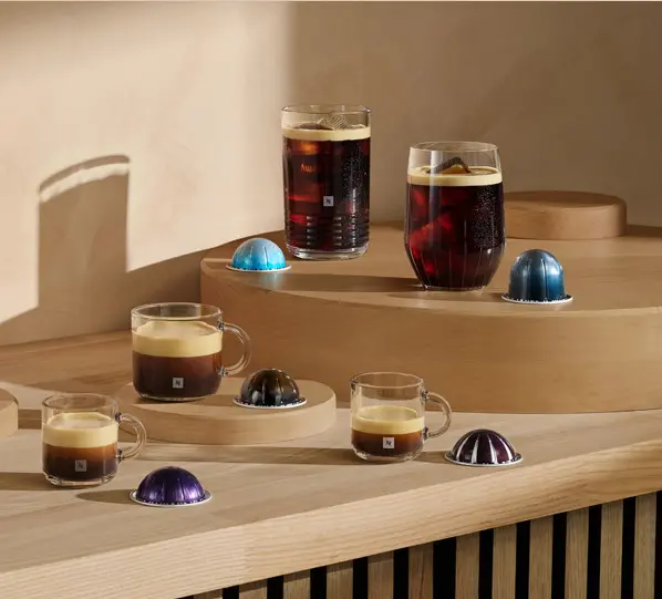 Nespresso Vertuo Next nab&iacute;z&iacute; v&iacute;ce než 30 k&aacute;vov&yacute;ch směs&iacute;