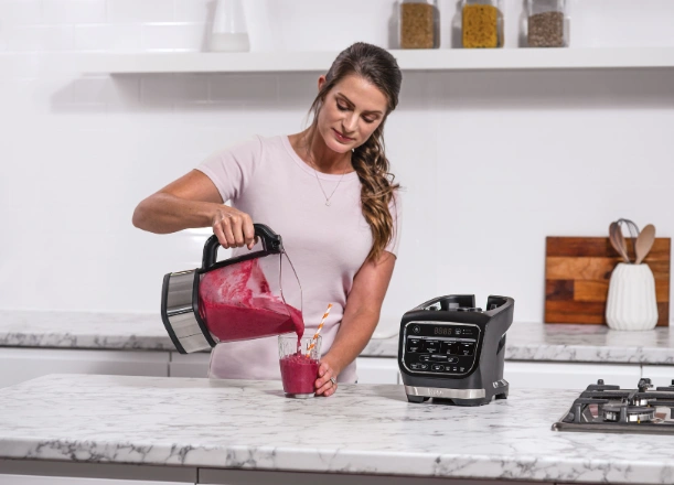 Vďaka čepeli High Speed Crushing Ninja HB150EU hravo rozdrv&iacute; ľad do koktailov, sorbetov či smoothies a postar&aacute; sa o dokonal&eacute; osvieženie.