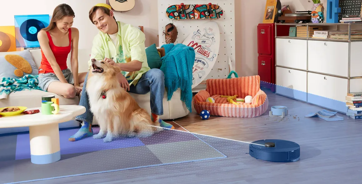 Roborock Q5 Pro, vďaka navigácií PreciSense® LiDAR len tak nezablúdi