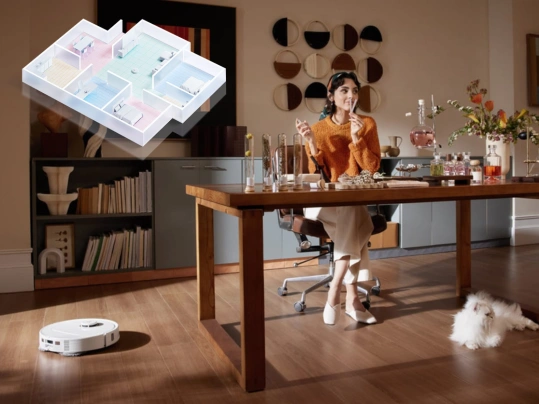 Vysávač Roborock Qrevo 5AE disponuje funkciou SmartPlan