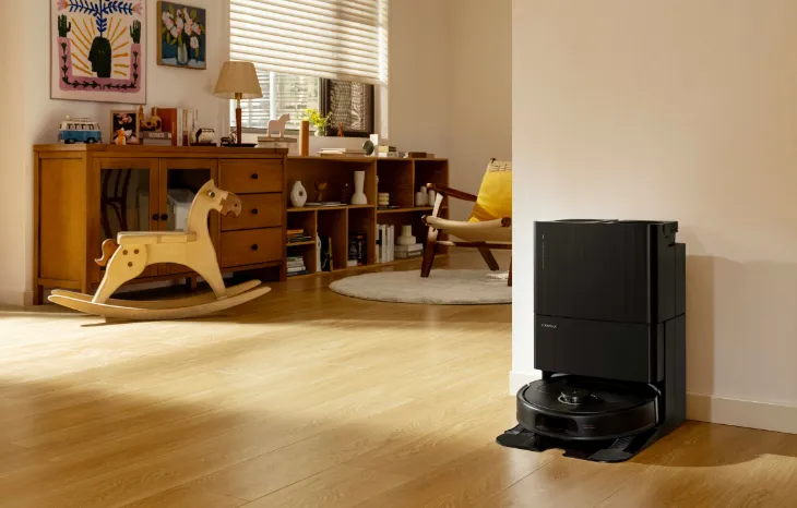 Robotický vysávač Roborock Qrevo Pro Black ponúka mimoriadny výkon vysávania a čistenia.
