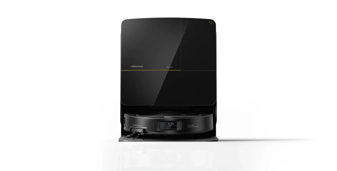 Multifunkčná dokovacia stanica 4.0 minimalizuje údržbu vysávača Roborock Saros Z70.