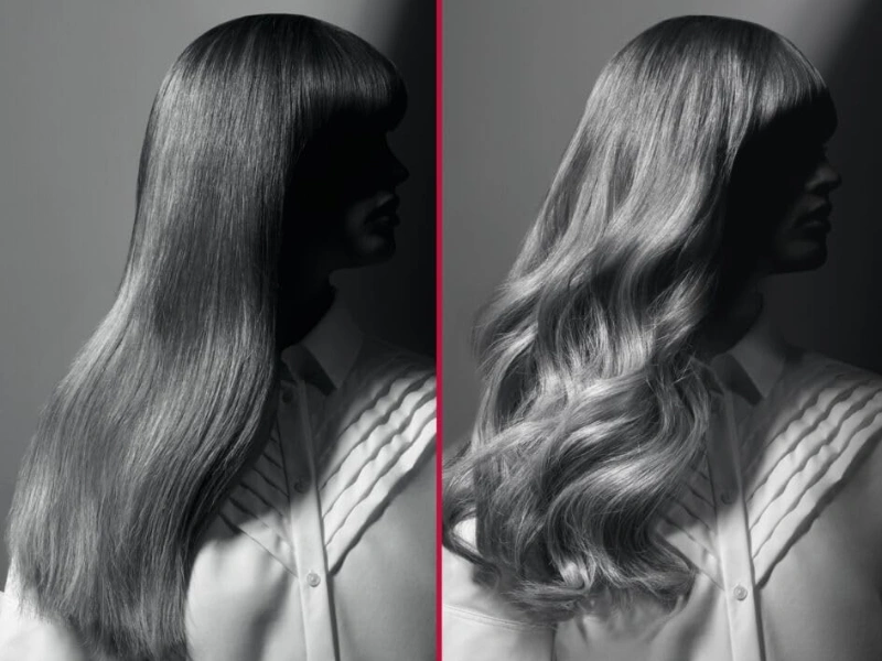 Rowenta SF161LF0 dok&aacute;že vďaka funkcii Straight & Curl vlasy narovn&aacute;vať aj nat&aacute;čať.