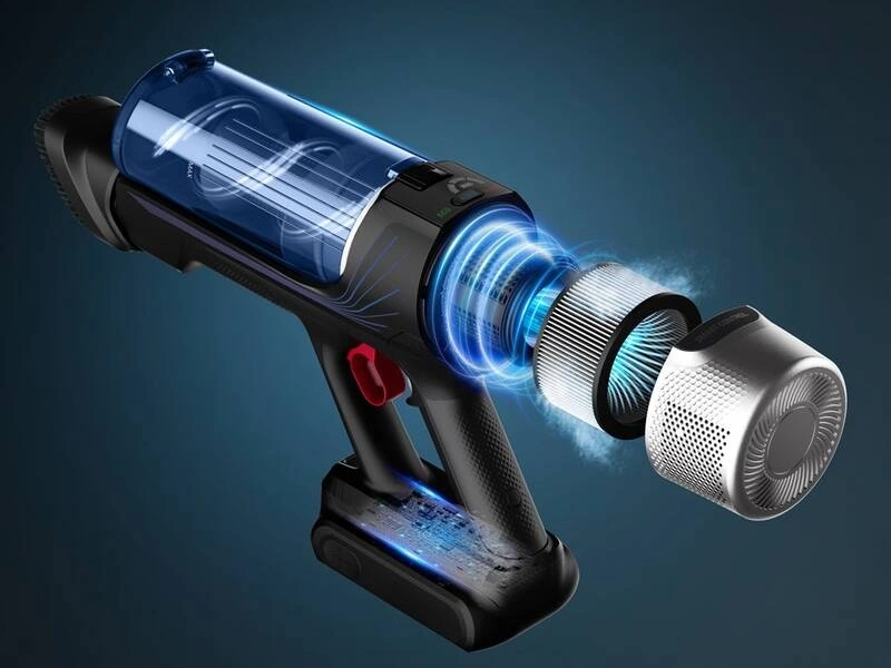 Pomocou HEPA filtr&aacute;cie a cykl&oacute;novej technol&oacute;gie zachyt&iacute; vys&aacute;vač Rowenta RH20C7WO až 99,9 % nečist&ocirc;t.