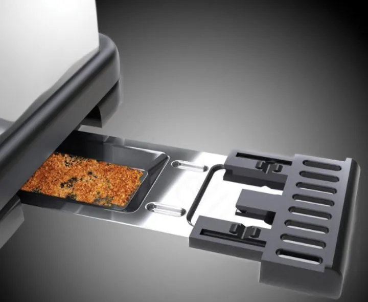 Vyberateľná tácňa na omrvinky