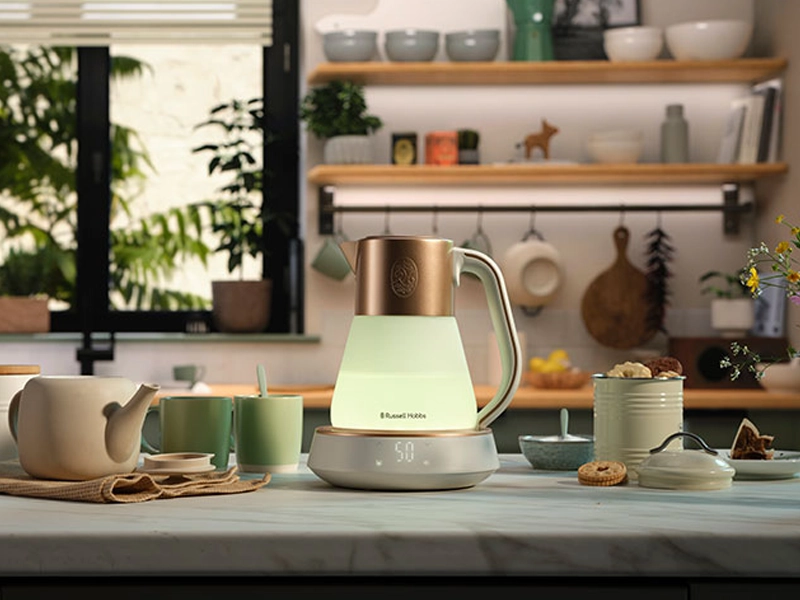 Rýchlovarná kanvica Russell Hobbs CALM 27450-70 zvuky.