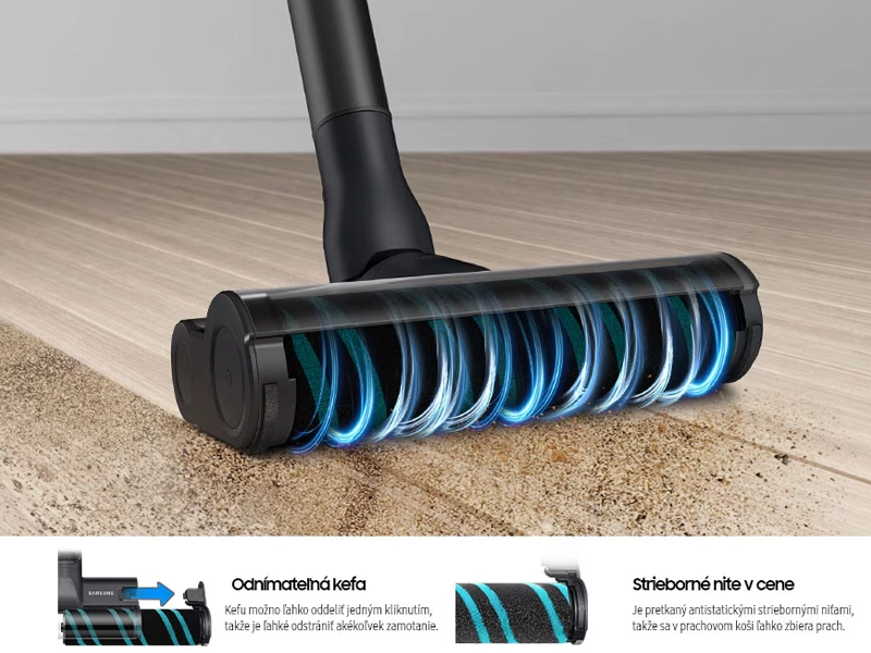 Samsung jet 75 complete soft action brush.