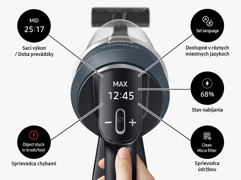 Samsung jet 85 complete LCD displej.