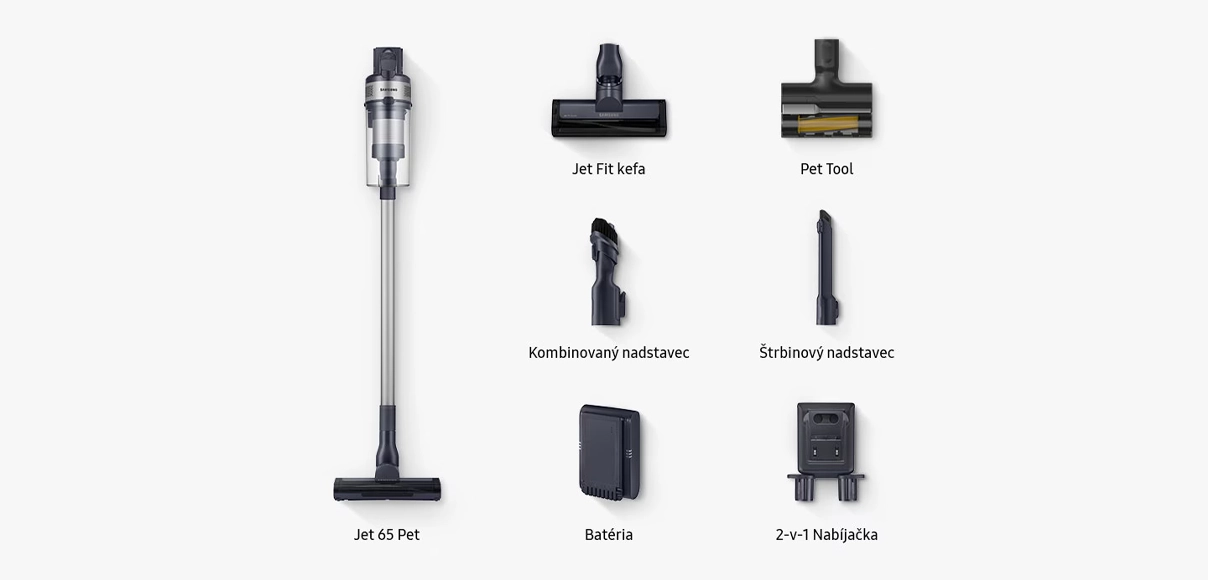 Samsung Jet 65 pet príslušenstvo