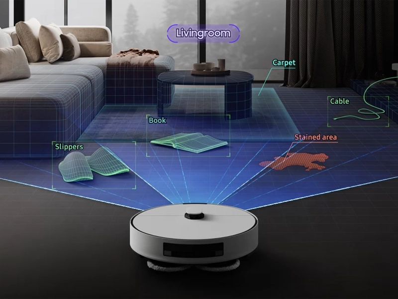 Samsung Bespoke Jet Bot Combo AI+ čistenie s Ai.