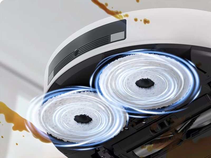 Samsung Bespoke Jet Bot Combo+ efektívne mopovanie.