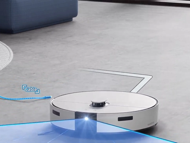 Samsung Bespoke Jet Bot Combo AI+ rozpoznavanie prekážok AI.