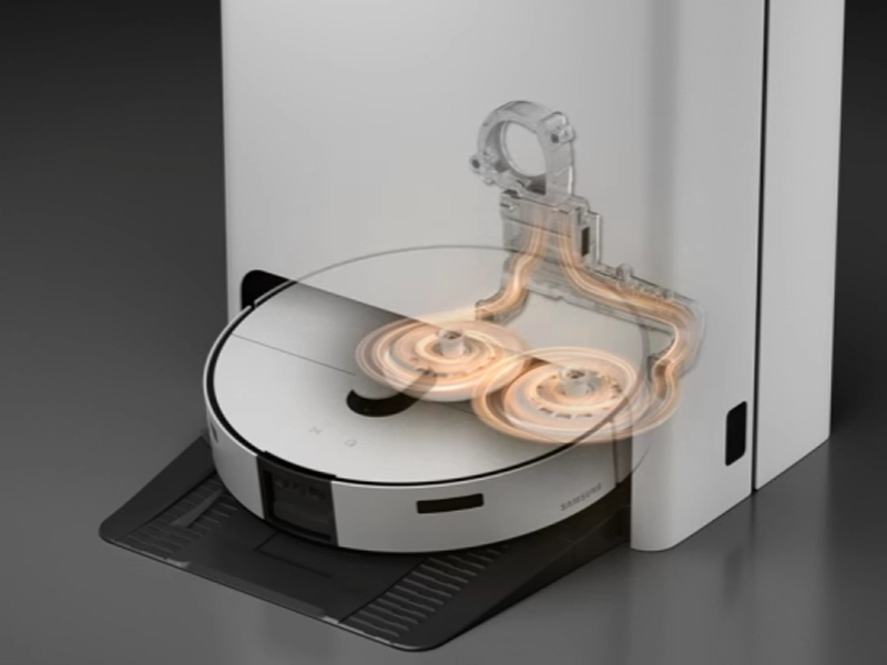 Samsung Bespoke Jet Bot Combo+ sušenie teplým vzduchom