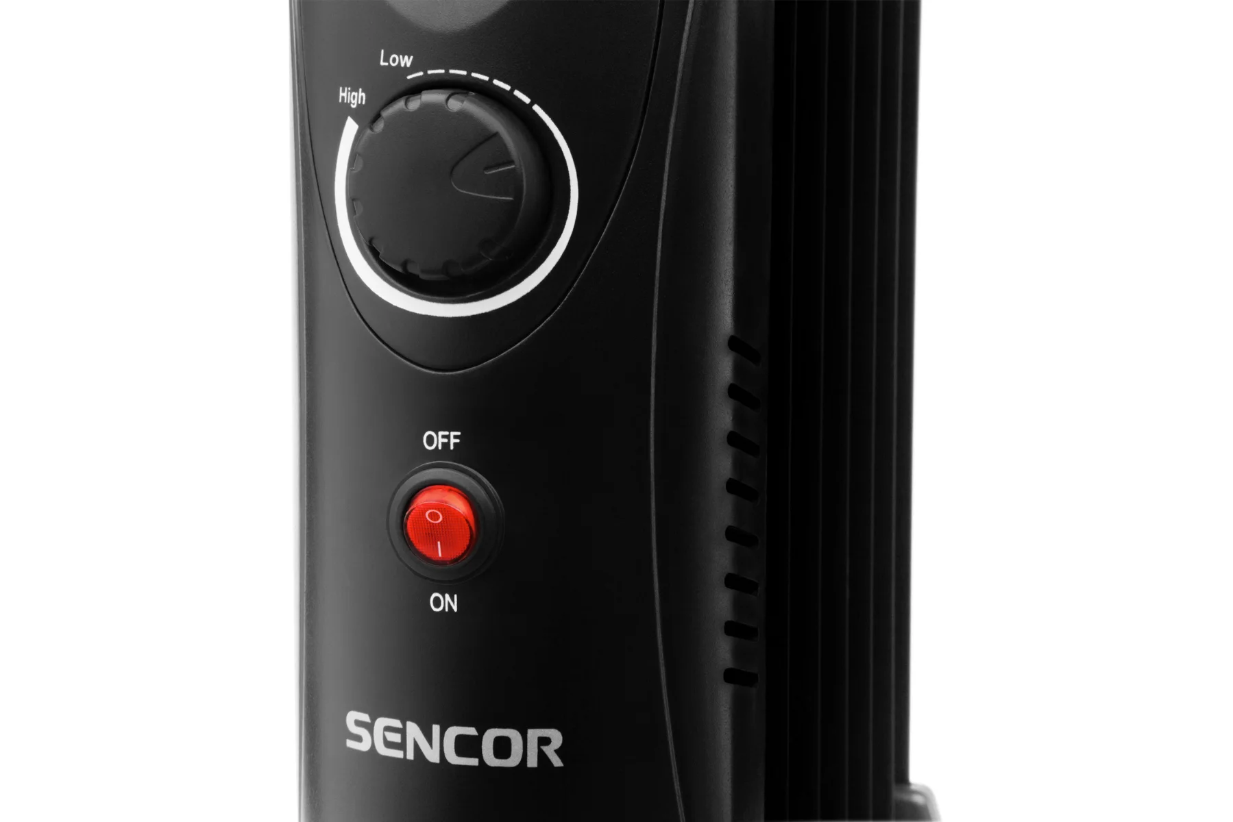 Elektrický olejový radiátor Sencor SOH 2107BK ucinne vykurovanie